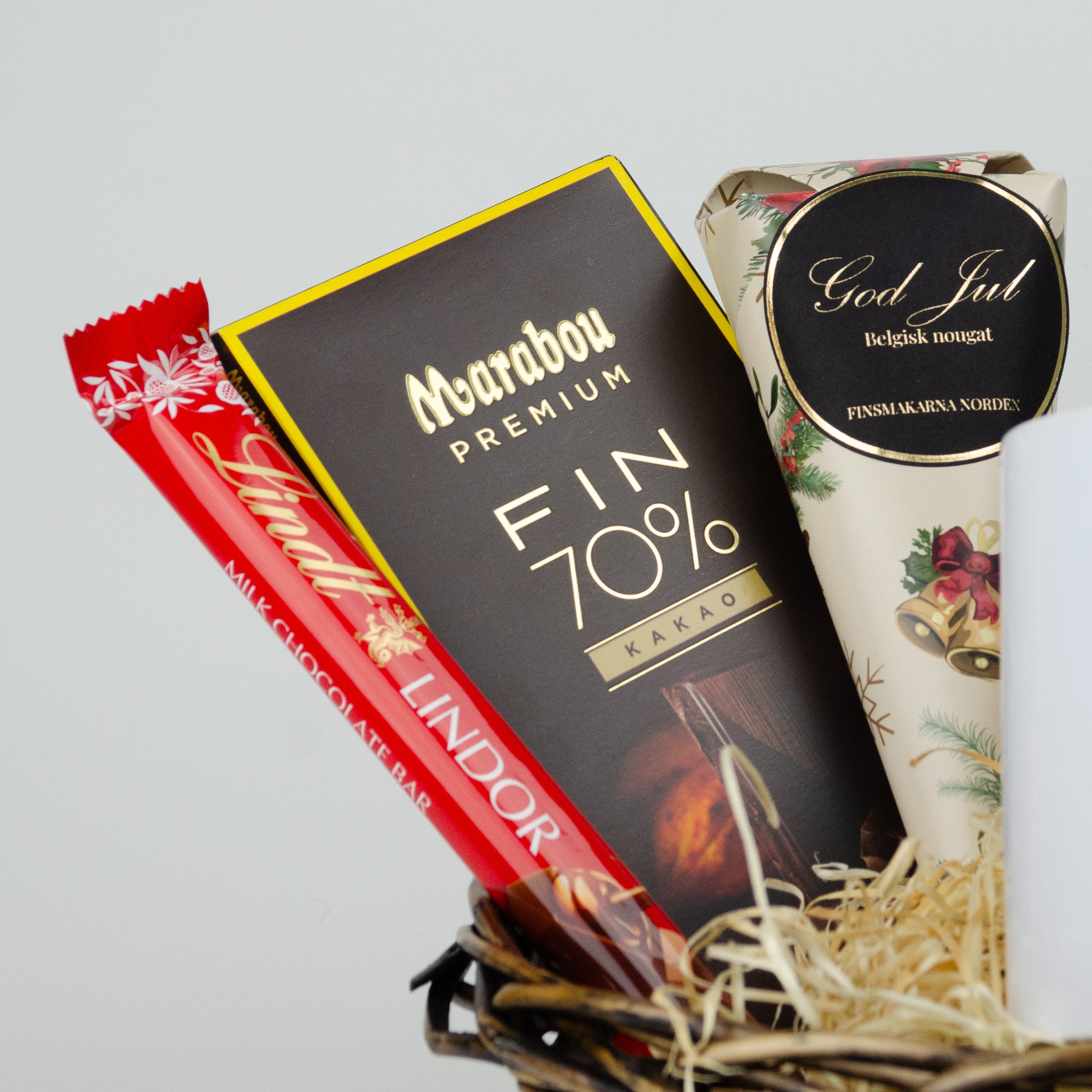 Julklapp till kollega | Världens bästa kollega | Presentkorg med eget tryck