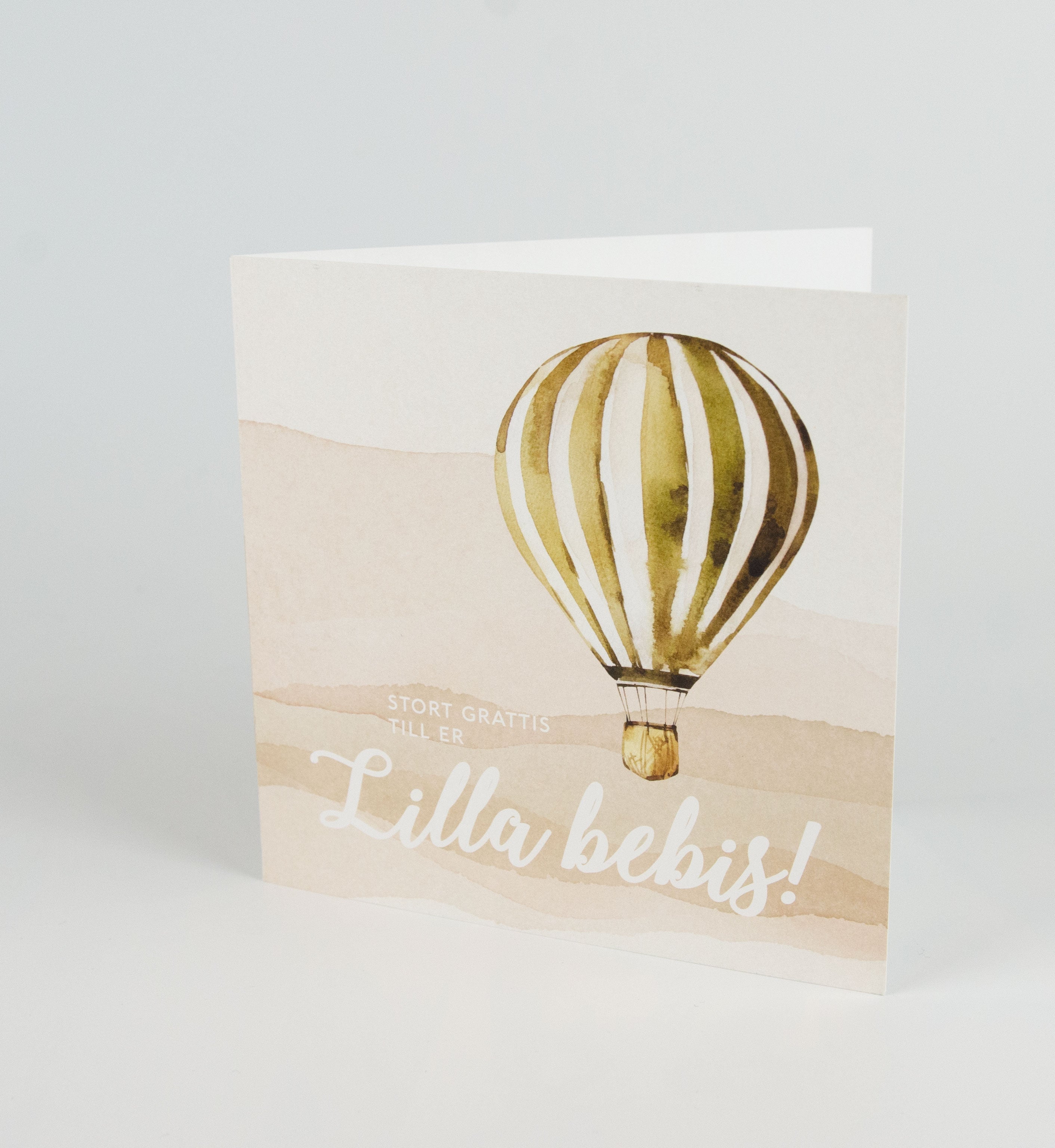 Avtackningskort till föräldraledighet | 12,5 x 12 cm |