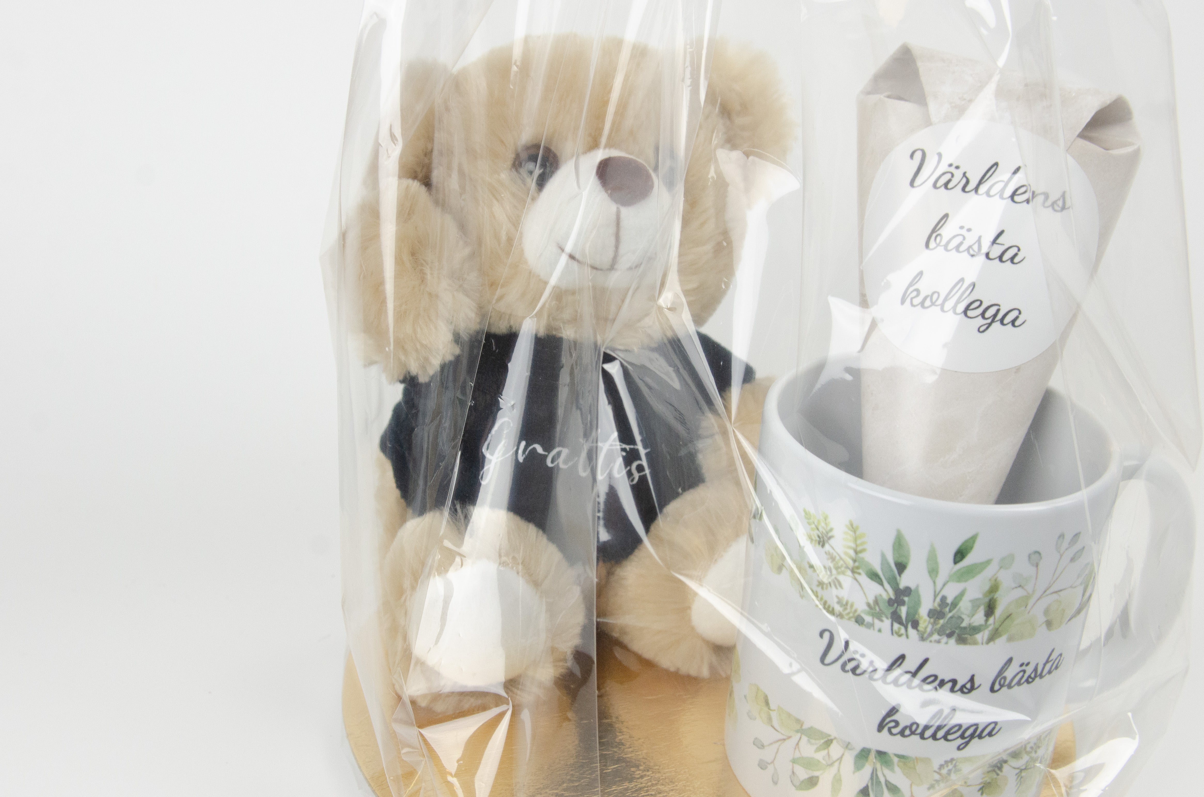 Världens bästa kollega | Teddy present kit