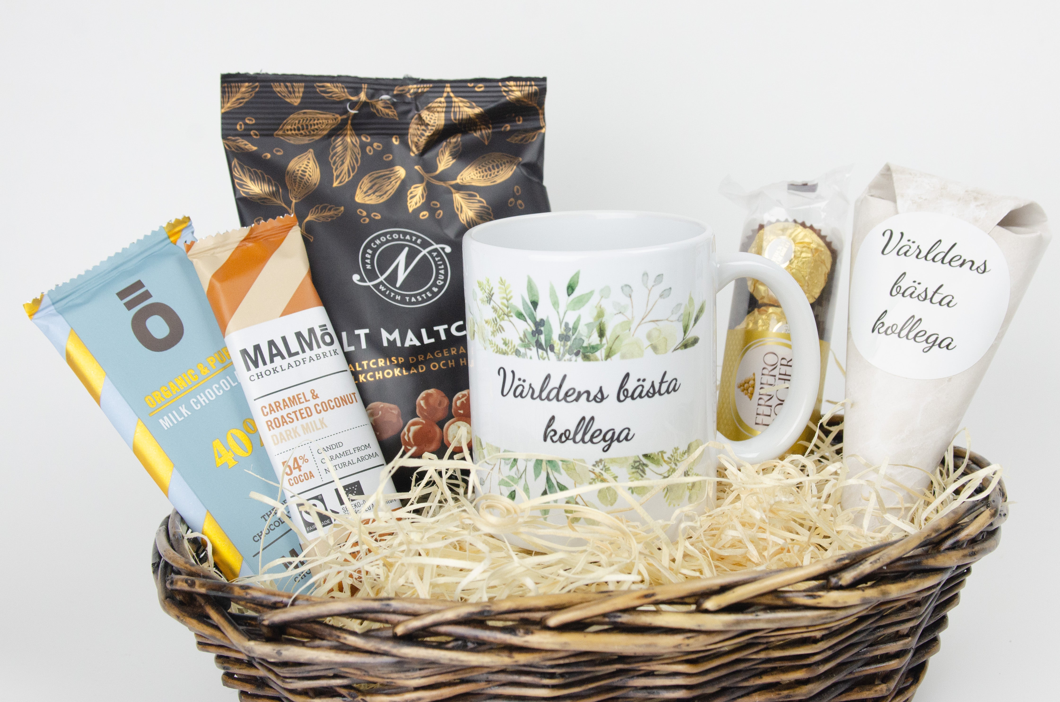 Present till kollega | Världens bästa kollega | Presentkorg |