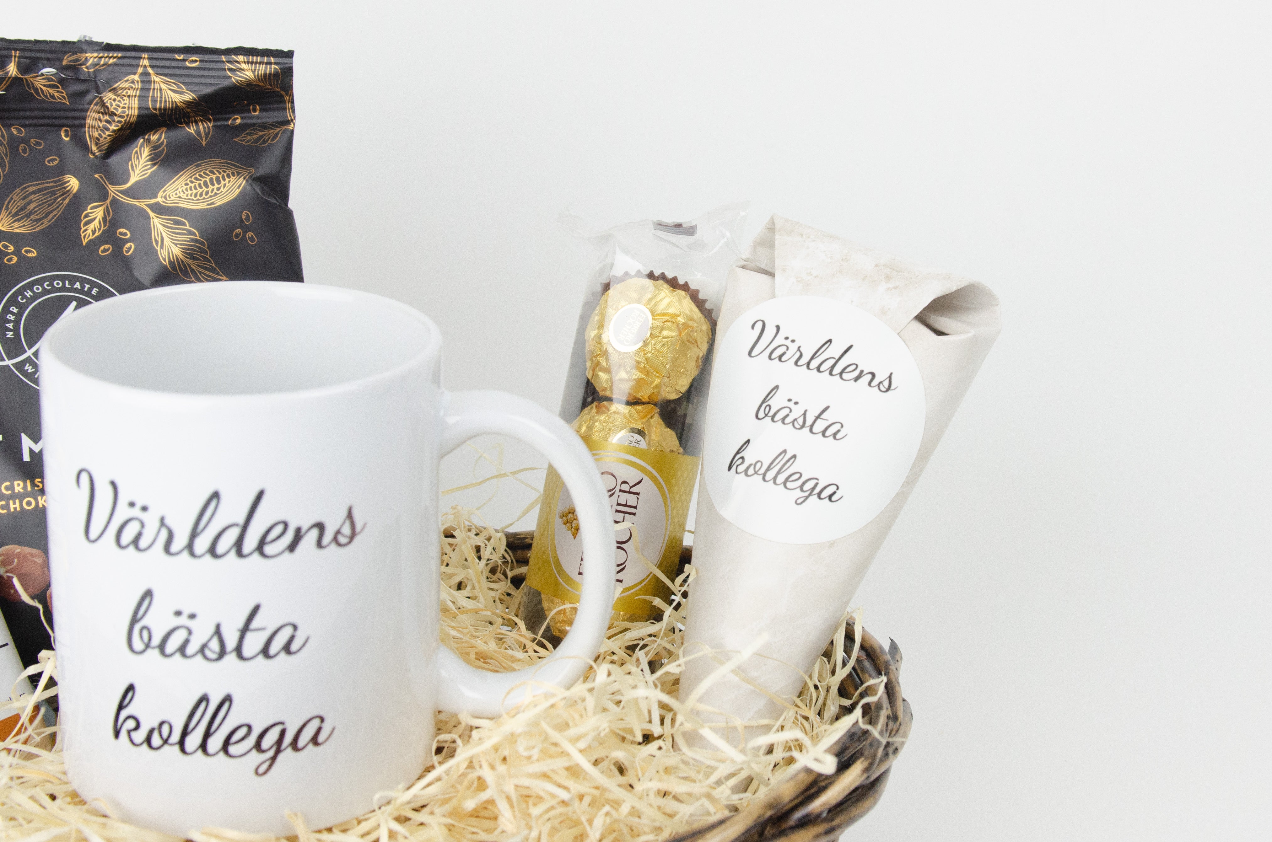 Present till kollega |  Världens bästa kollega | Presentkorg |