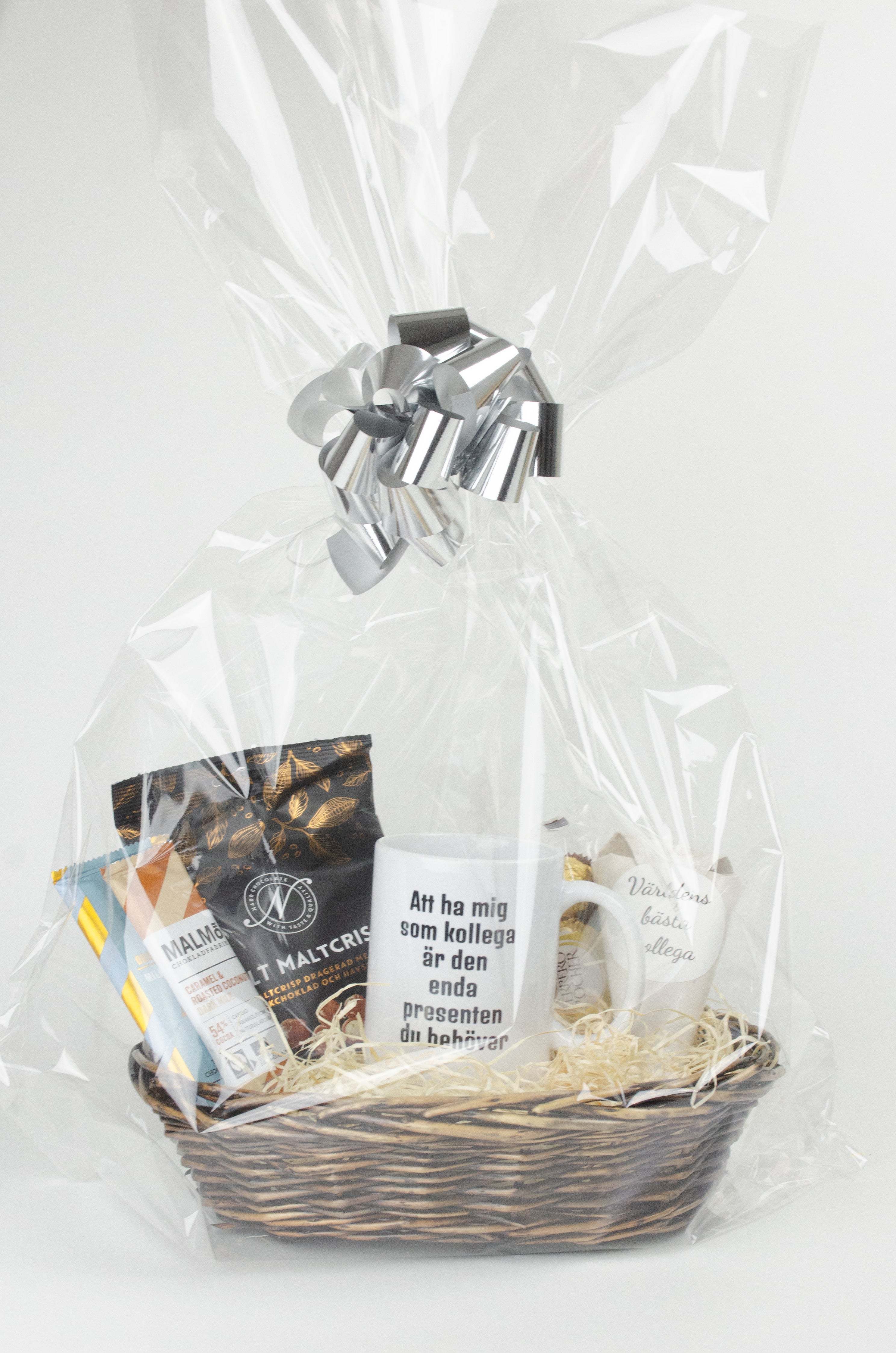 Present till kollega | Att ha mig som kollega är den enda present du behöver | Presentkorg |
