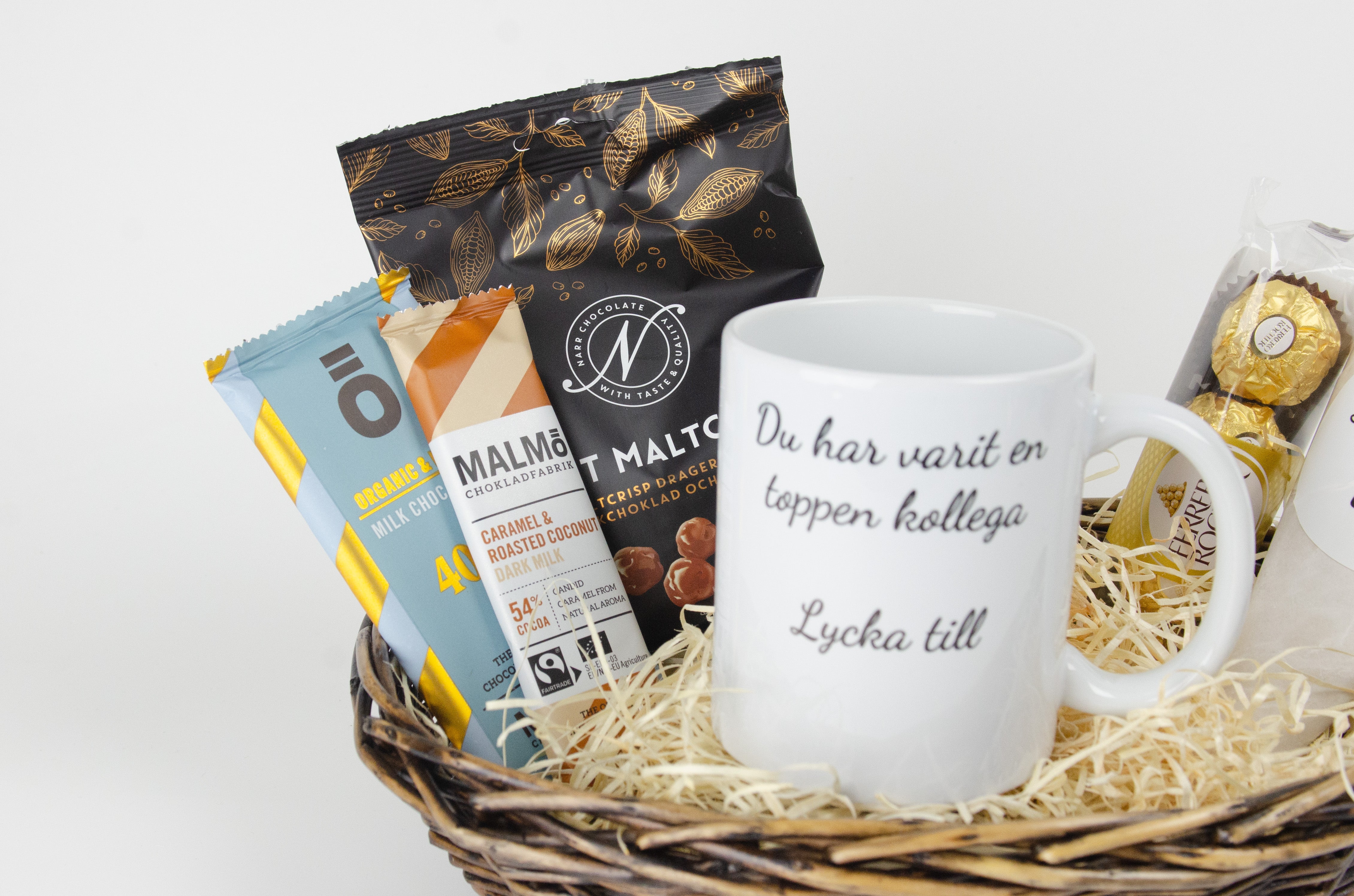 Present till kollega | Du har varit en toppen kollega, lycka till | Presentkorg |