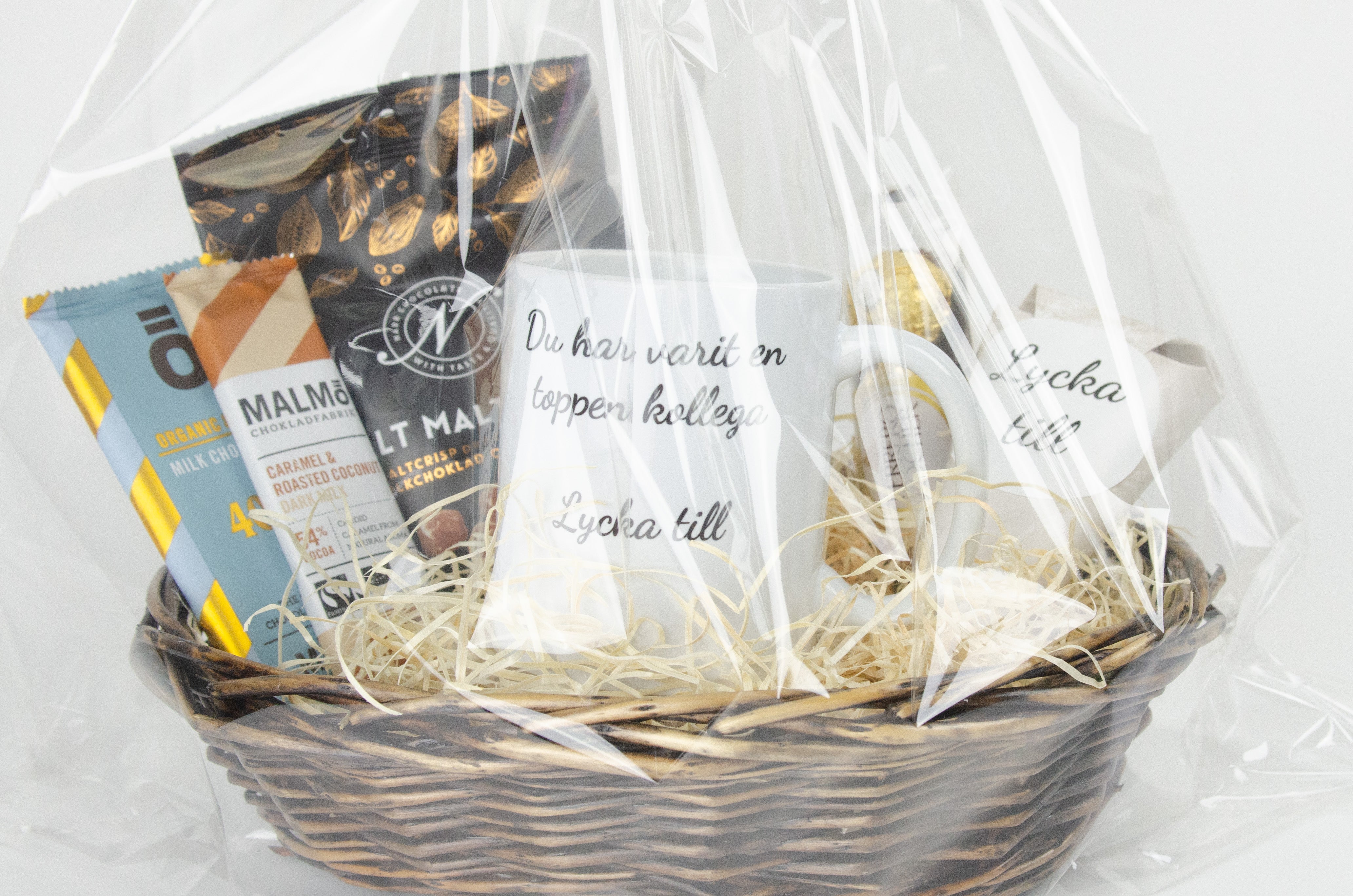 Present till kollega | Du har varit en toppen kollega, lycka till | Presentkorg |