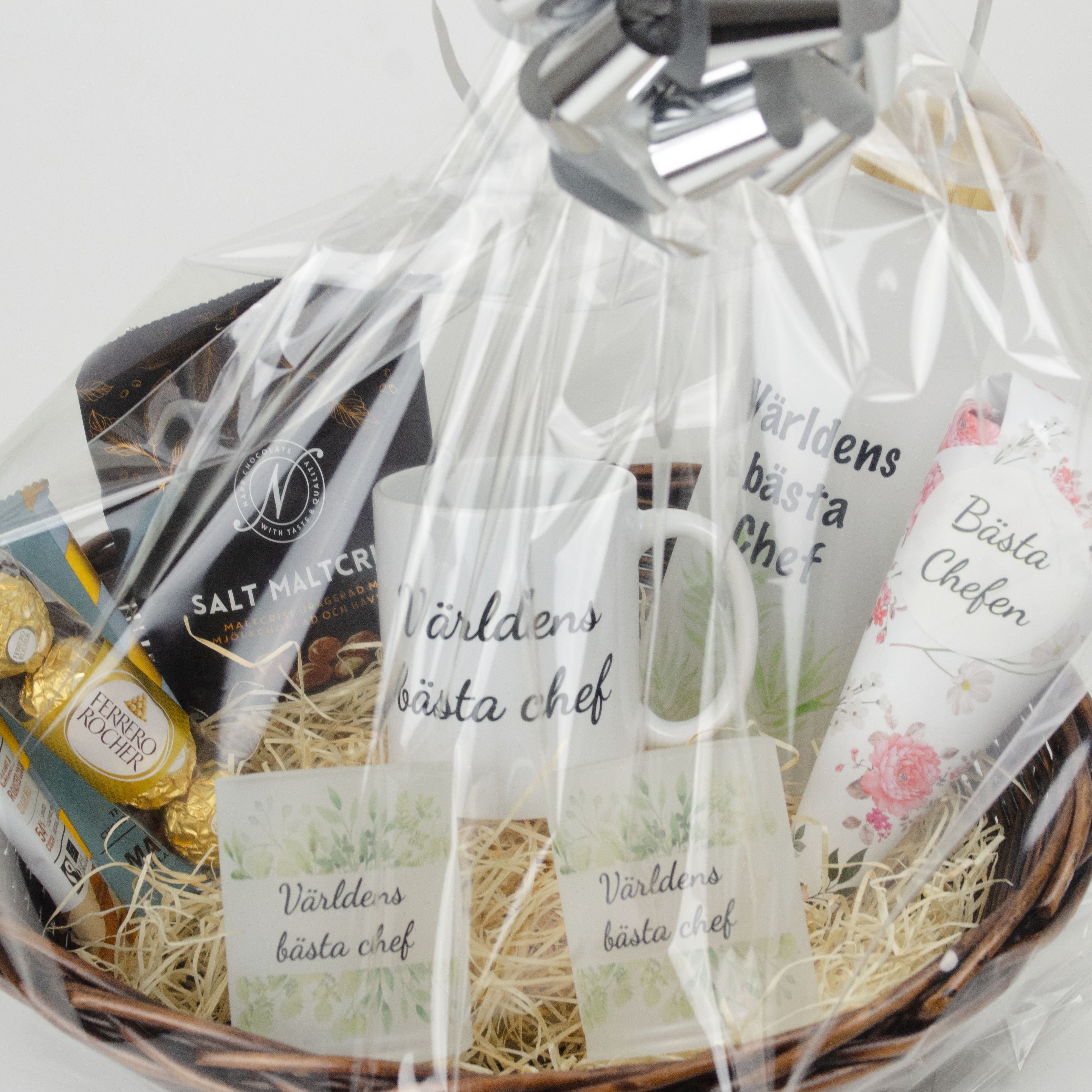 Presentkorg till chefen | Världens bästa chef | XL- Presentkorg