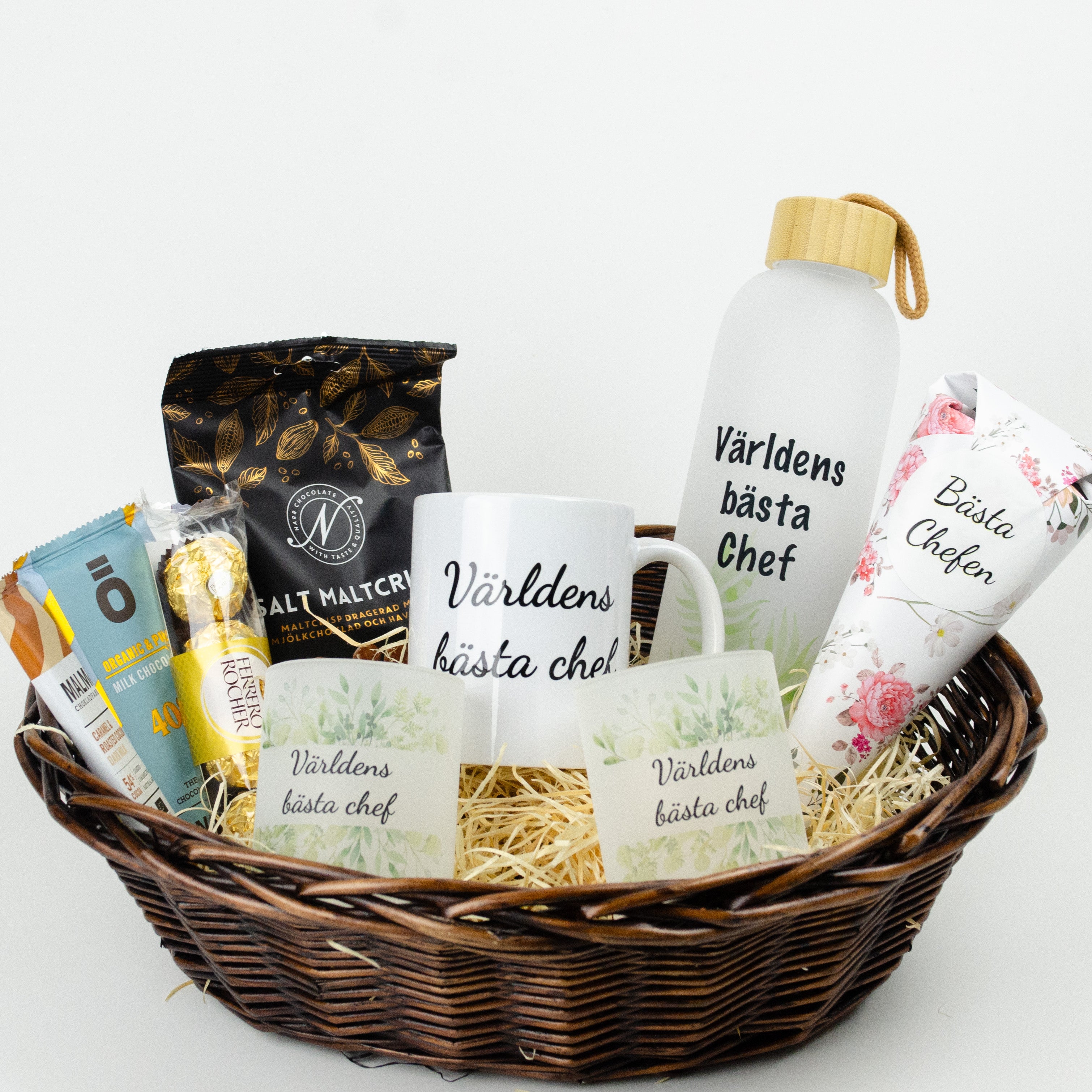 Presentkorg till chefen | Världens bästa chef | XL- Presentkorg