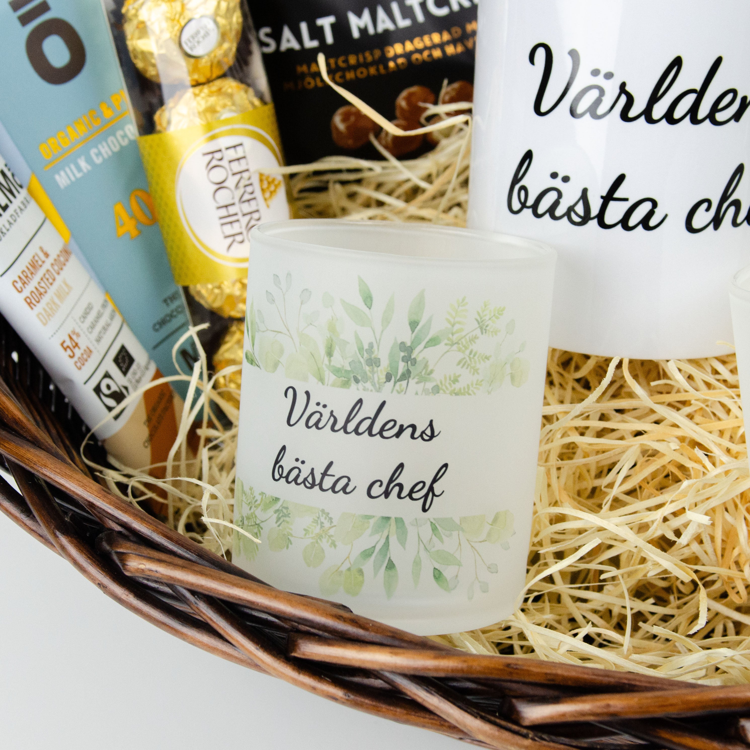 Presentkorg till chefen | Världens bästa chef | XL- Presentkorg