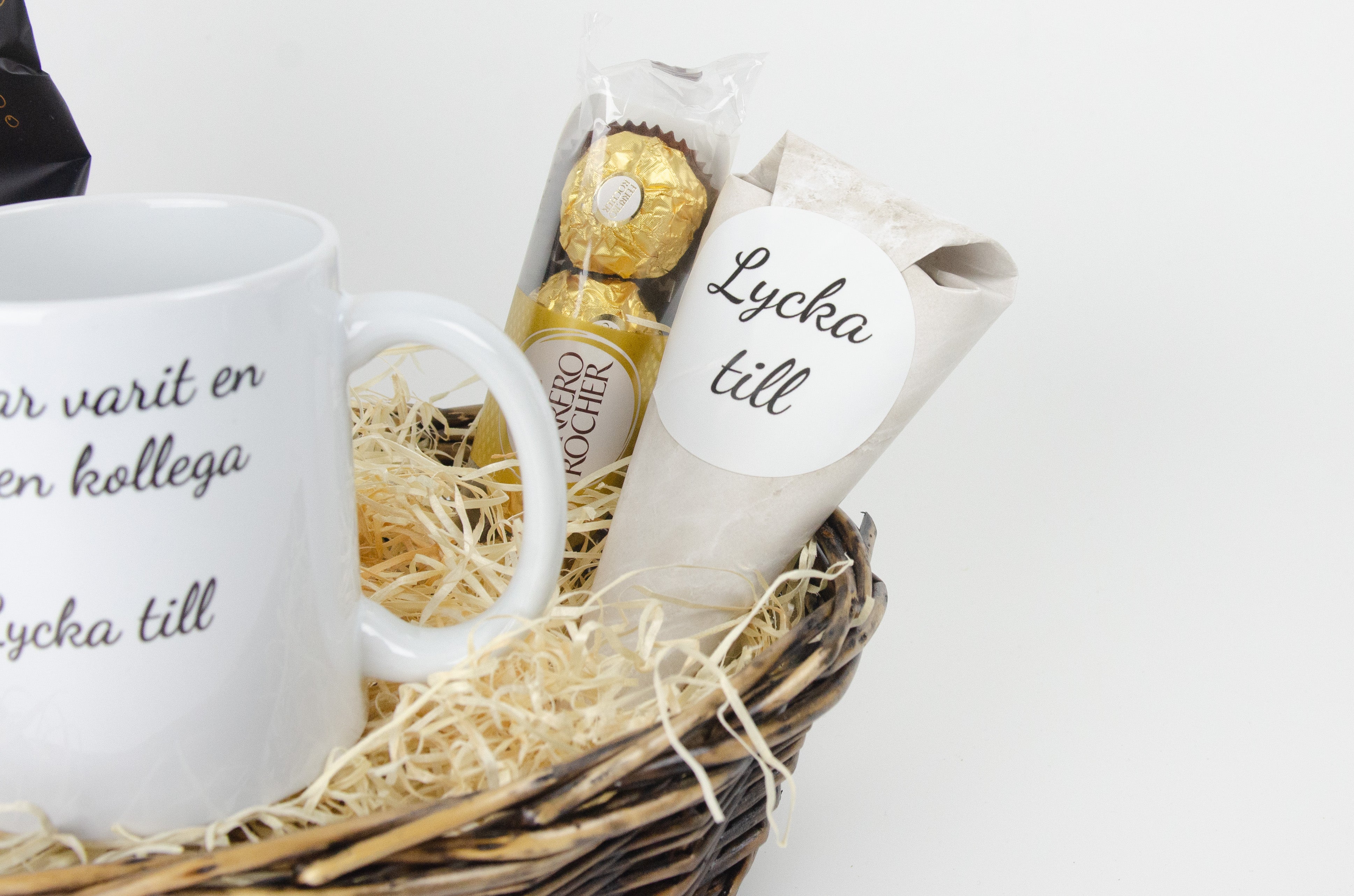 Present till kollega | Du har varit en toppen kollega, lycka till | Presentkorg |