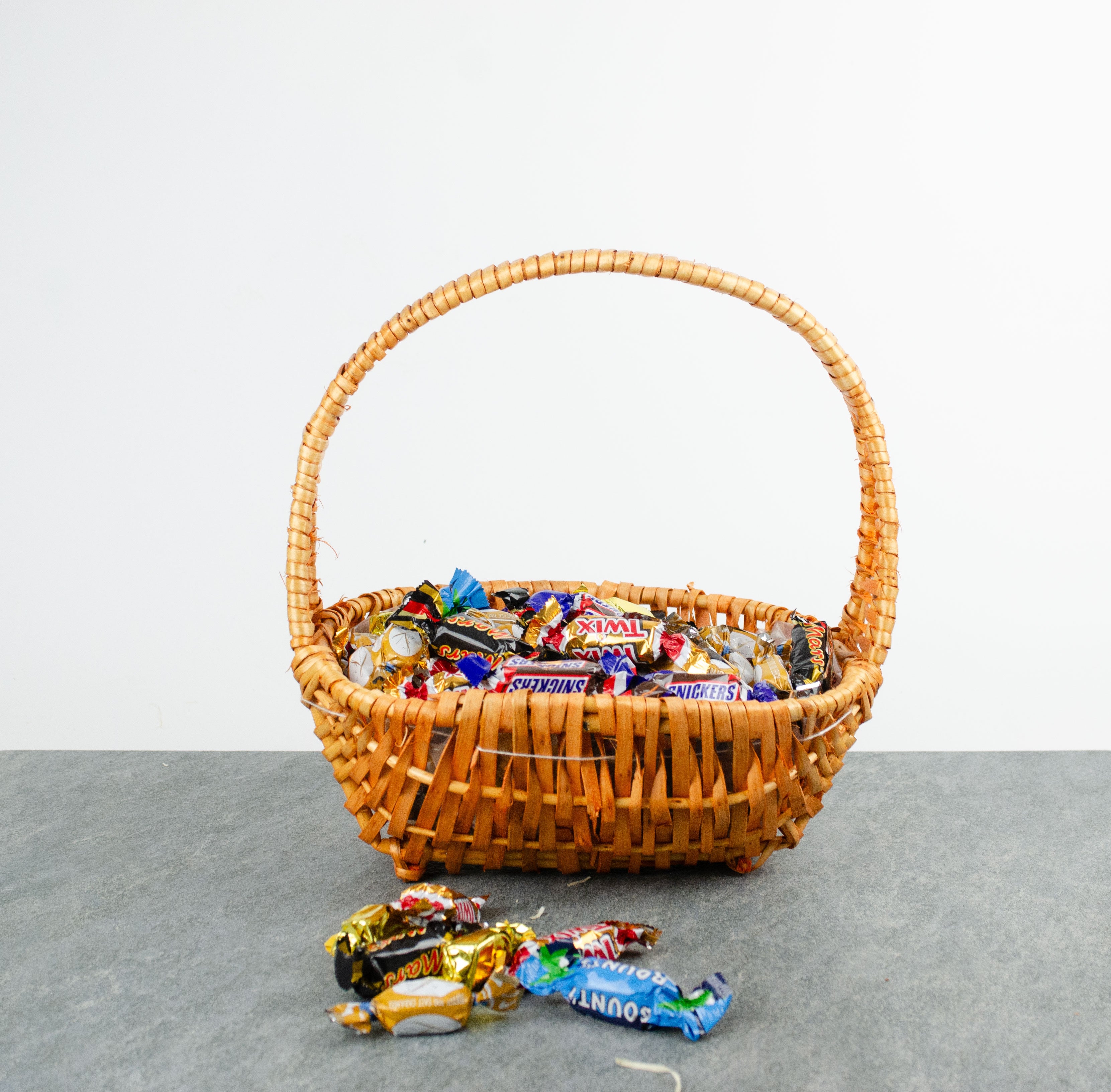 Presentkorg med Godis