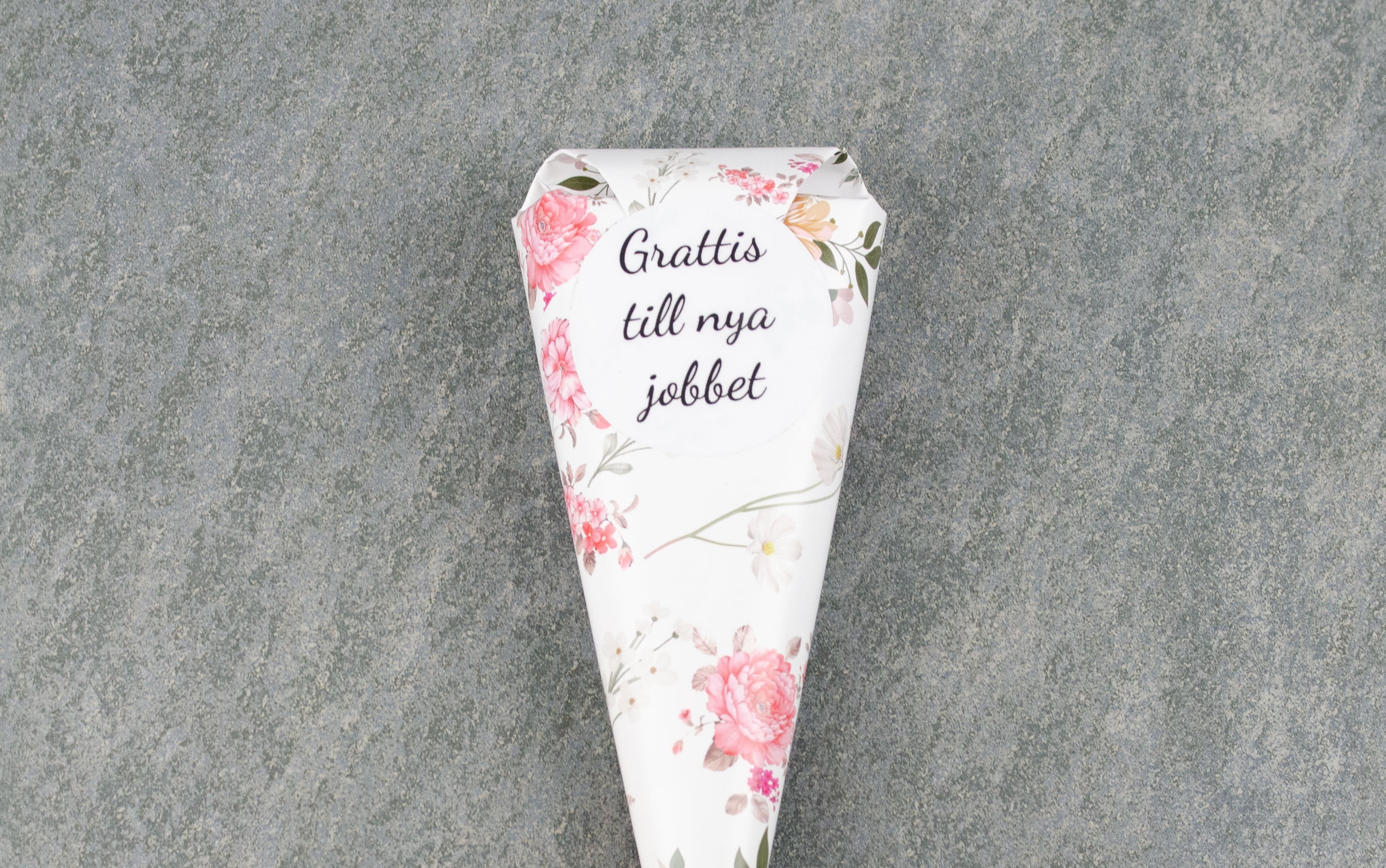 Chokladstrut | Grattis till nya jobbet | Tryfflar naturell