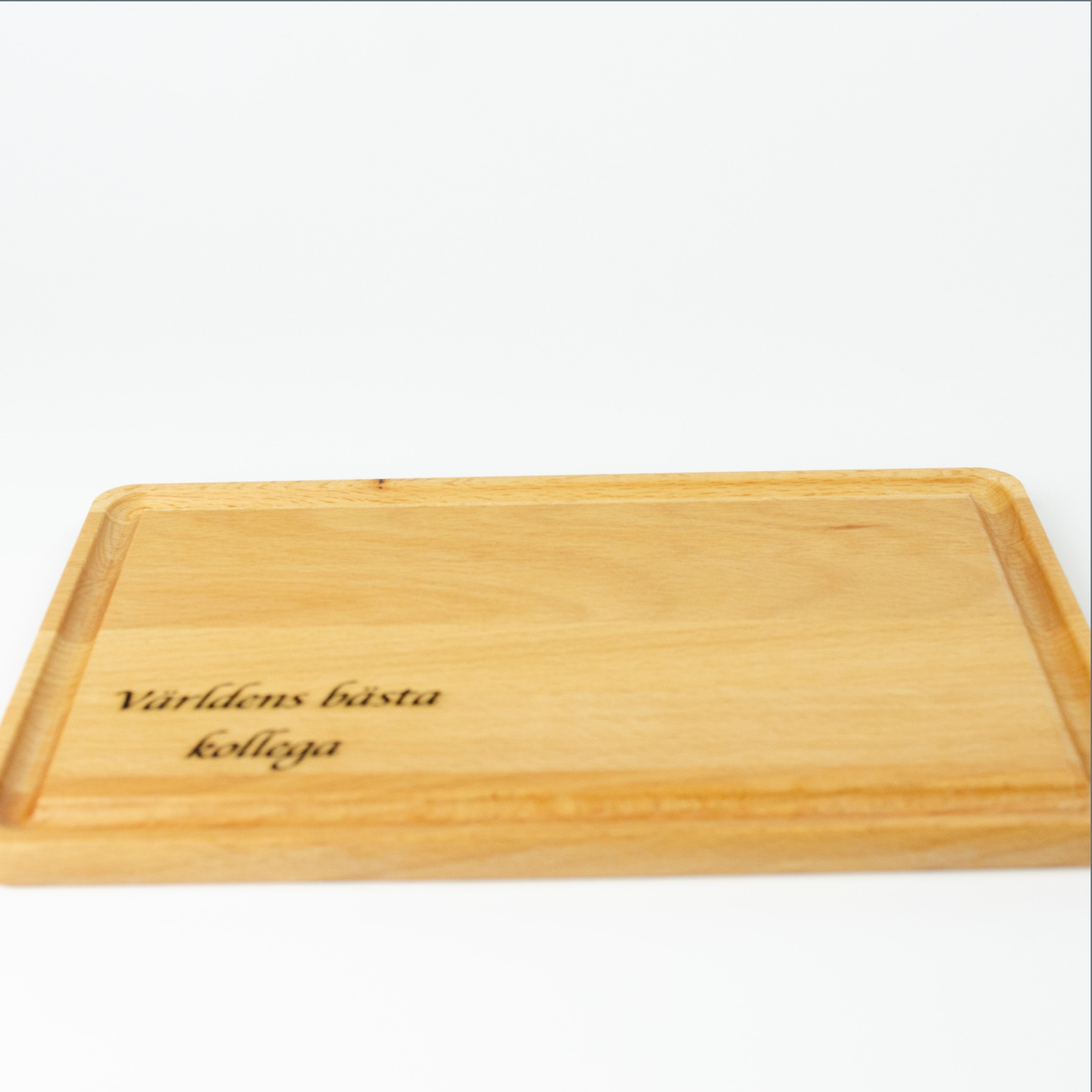 Världens bästa kollega | Skärbräda i trä | Present till kollega