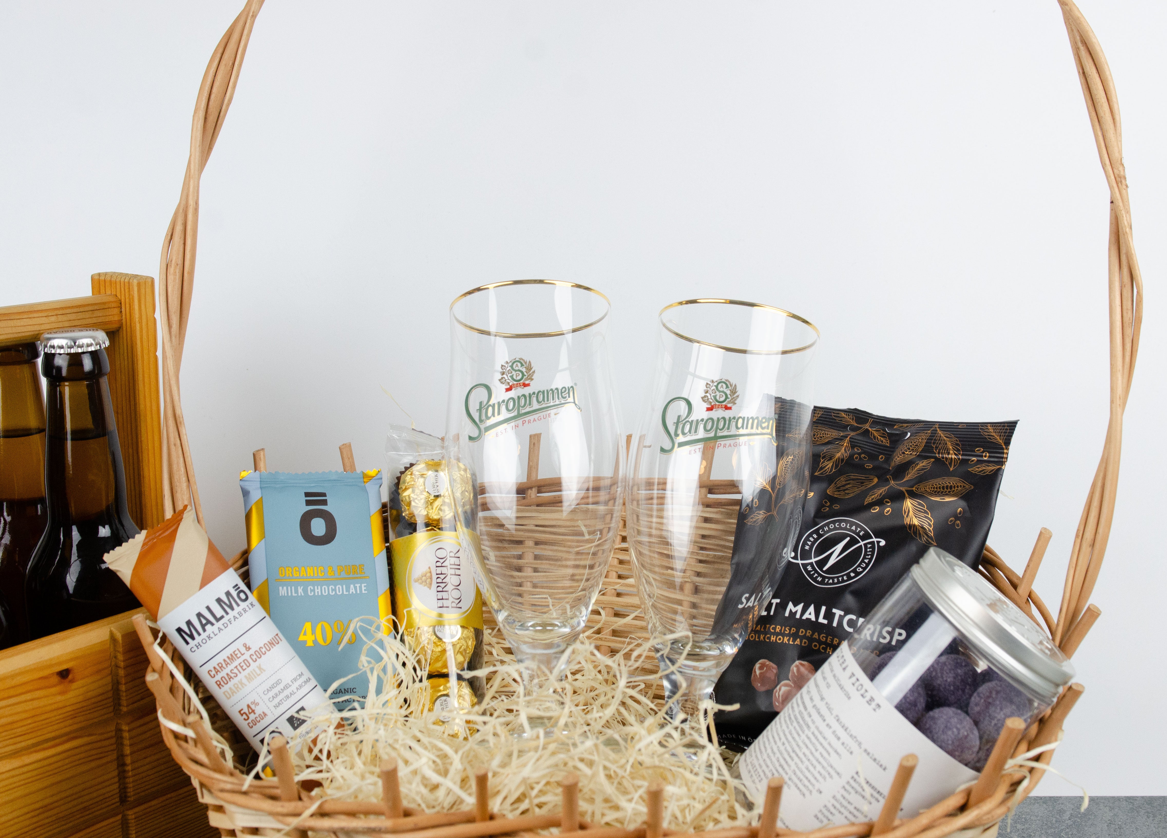 Presentkorg till ölälskaren Staropramen - Avtackningspresent