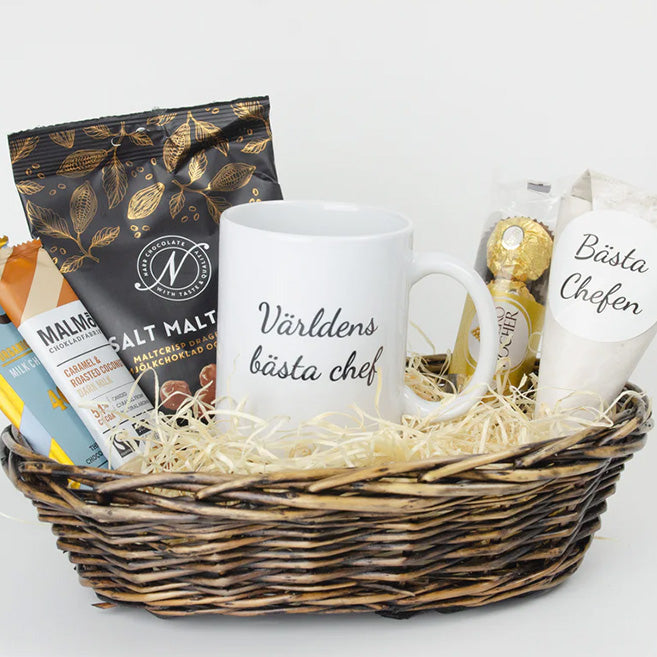 Present till chefen | Världens bästa chef | Presentkorg