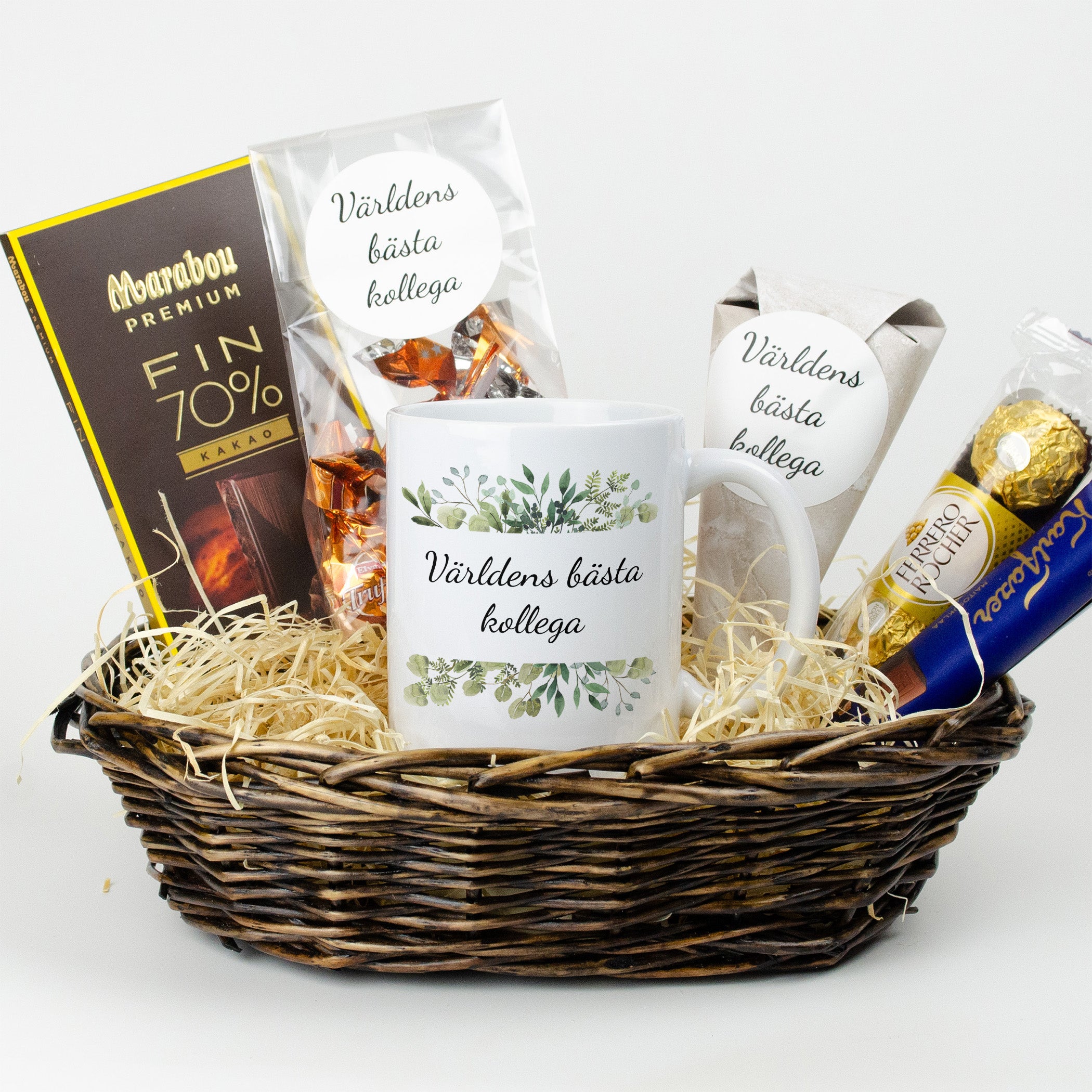 Present till kollega | Världens bästa kollega | Presentkorg