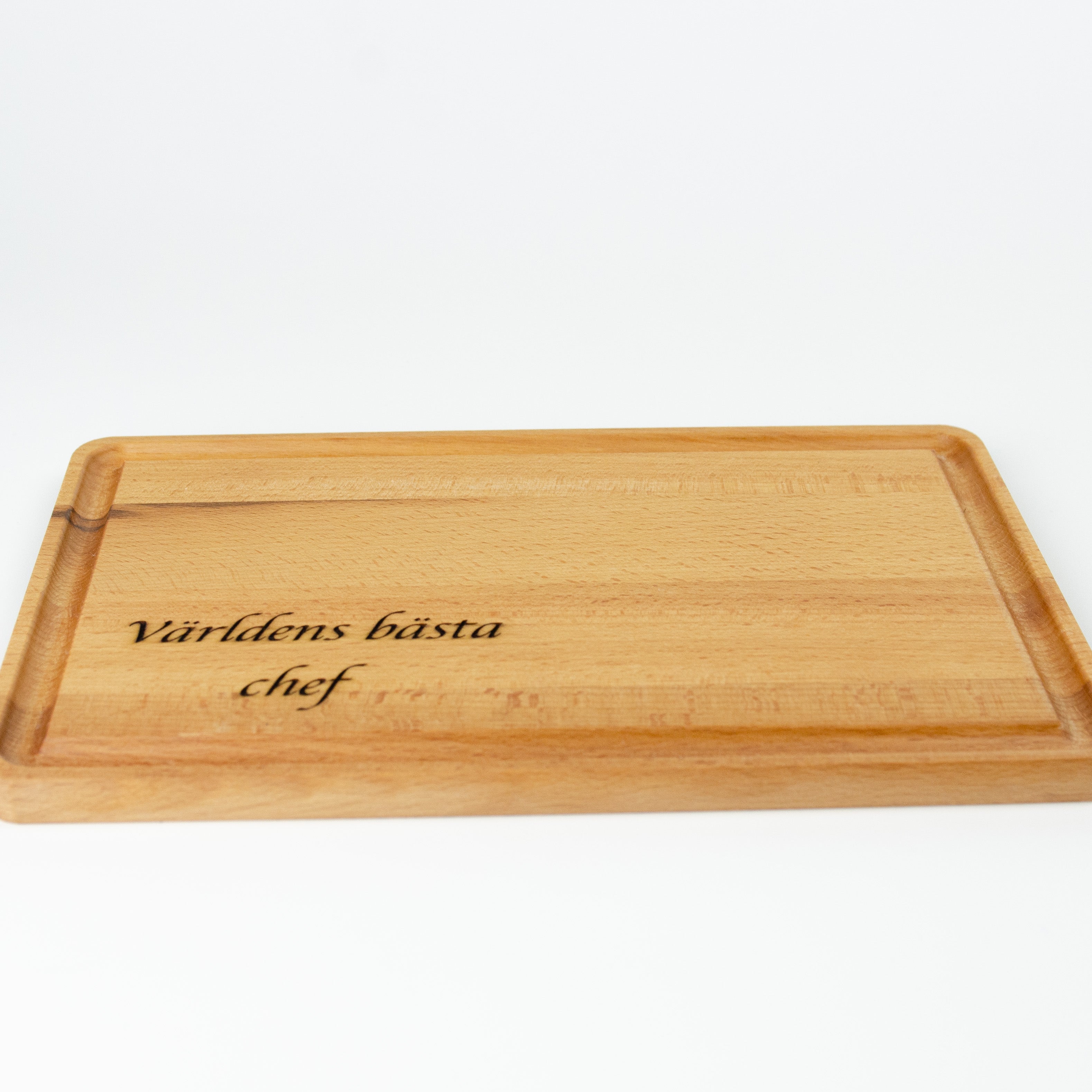 Världens bästa chef | Skärbräda i trä | Present till chef