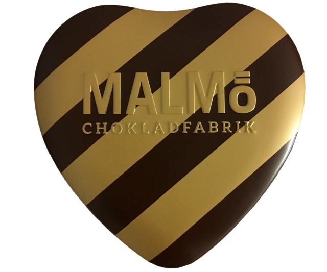 Presentbox Kärlekschoklad från Malmö Chokladfabrik