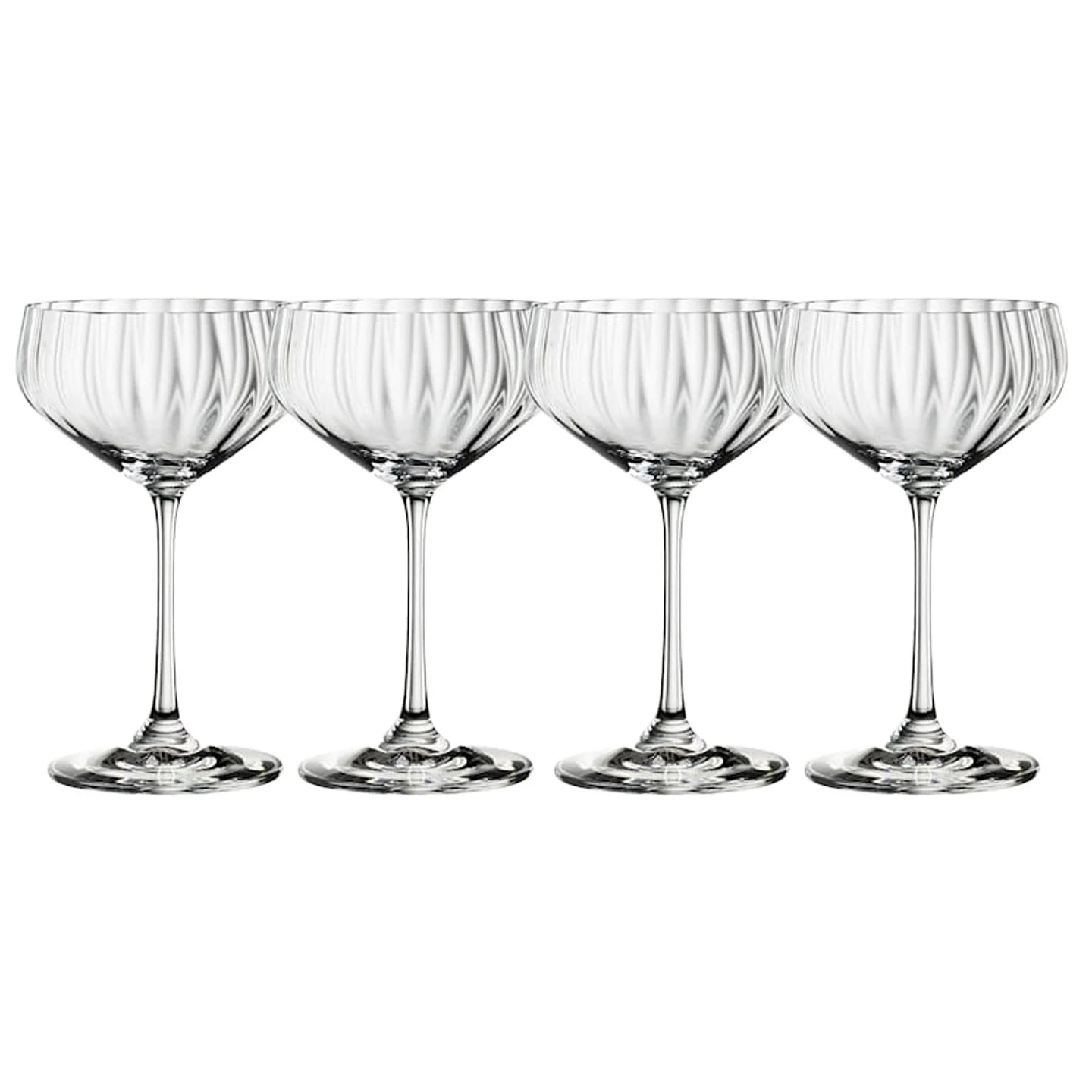 Spiegelau - Champagnekupor - LifeStyle coupette glas 30 cl 4-pack (4450178)