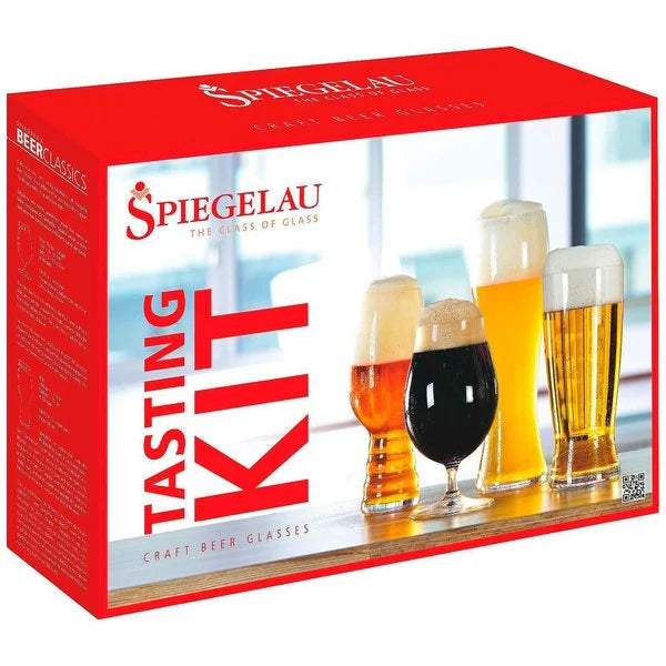 Spiegelau - Beer Classics Tasting Kit med 4 glas (4991695)