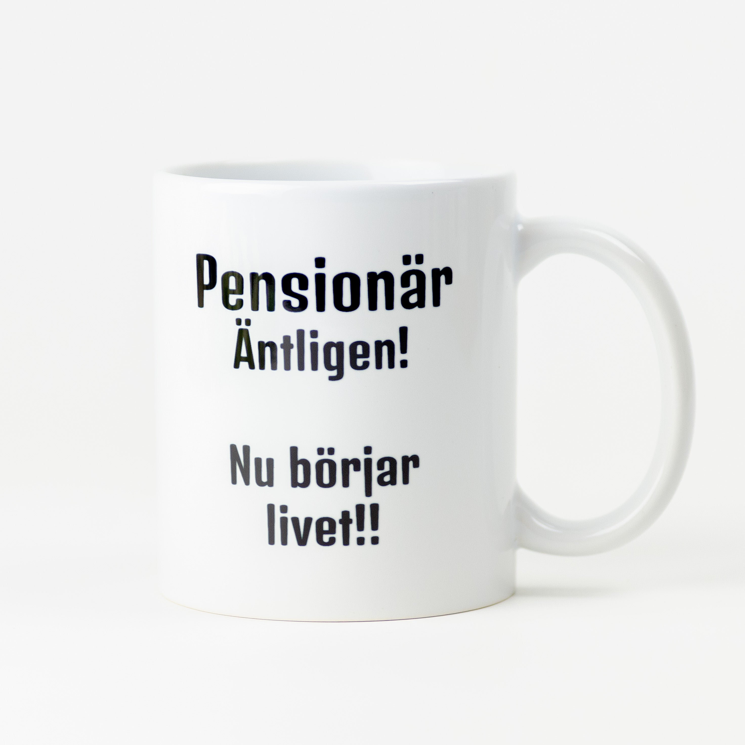 Kaffekopp till pensionär | Pensionär äntligen, nu börjar livet