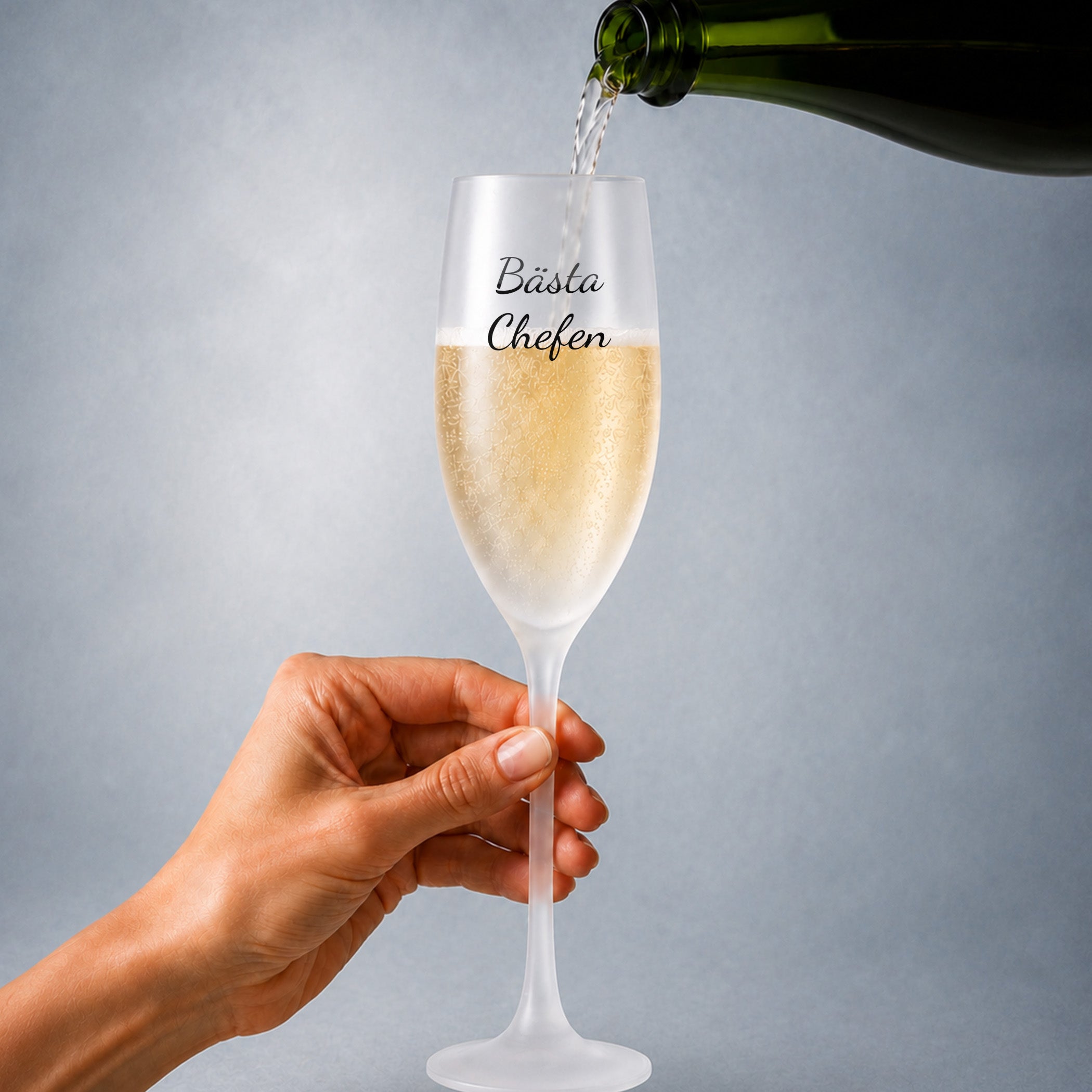 Champagneglas till chef | Bästa chefen