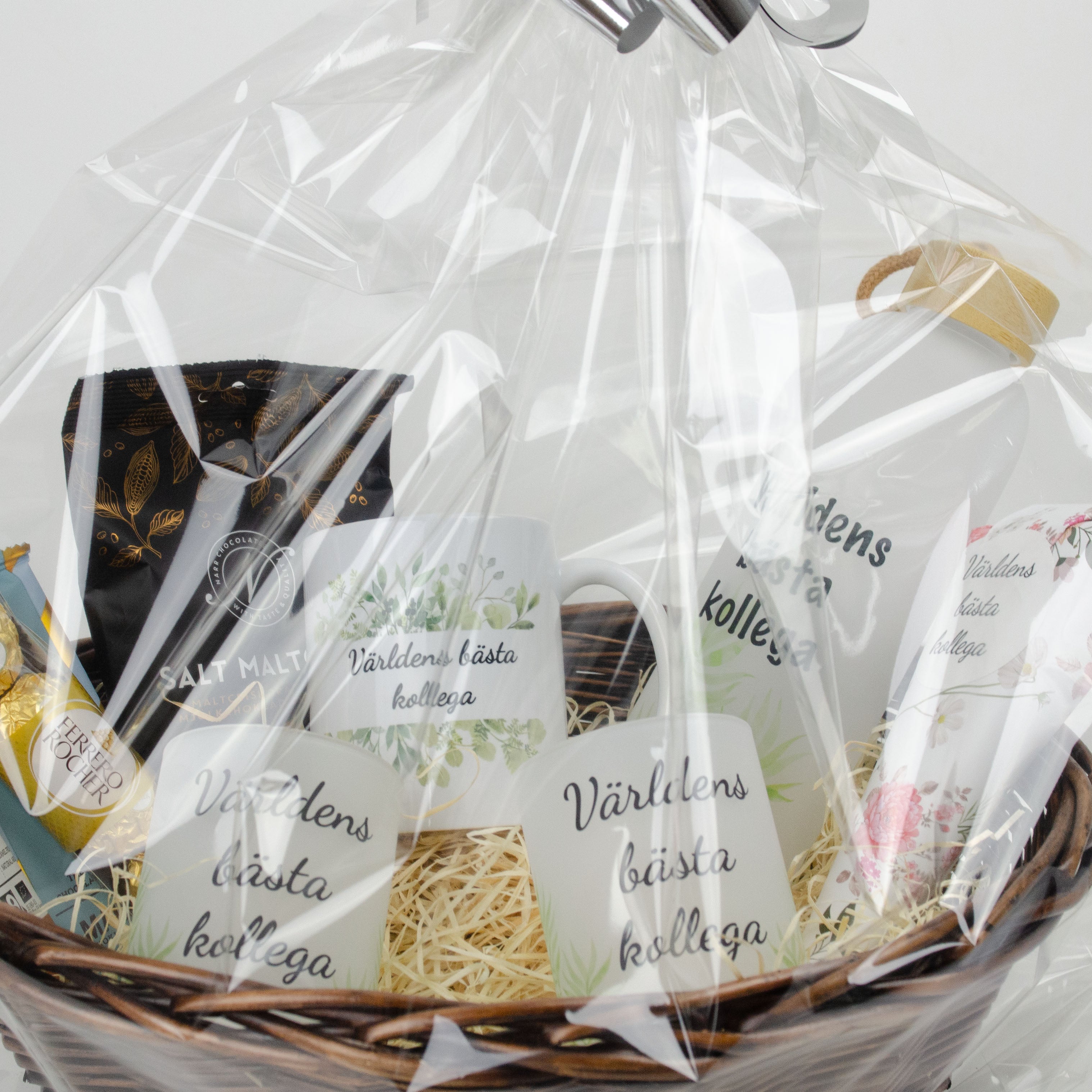 Presentkorg till kollega | Världens bästa kollega | XL-presentkorg