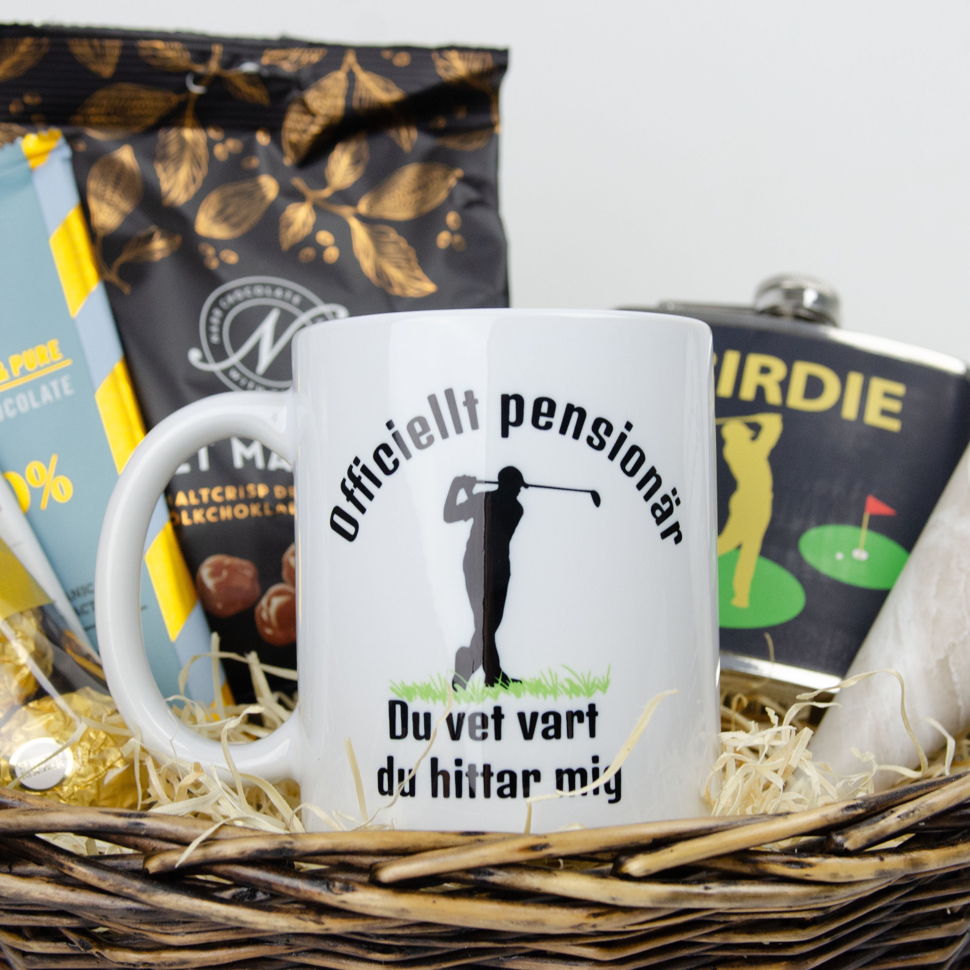 Present till pensionär |  Golf presentkorg | Officiellt pensionär
