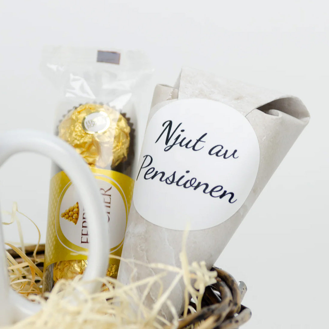 Present till pensionär |  Ditt nya kontor | Presentkorg med eget tryck