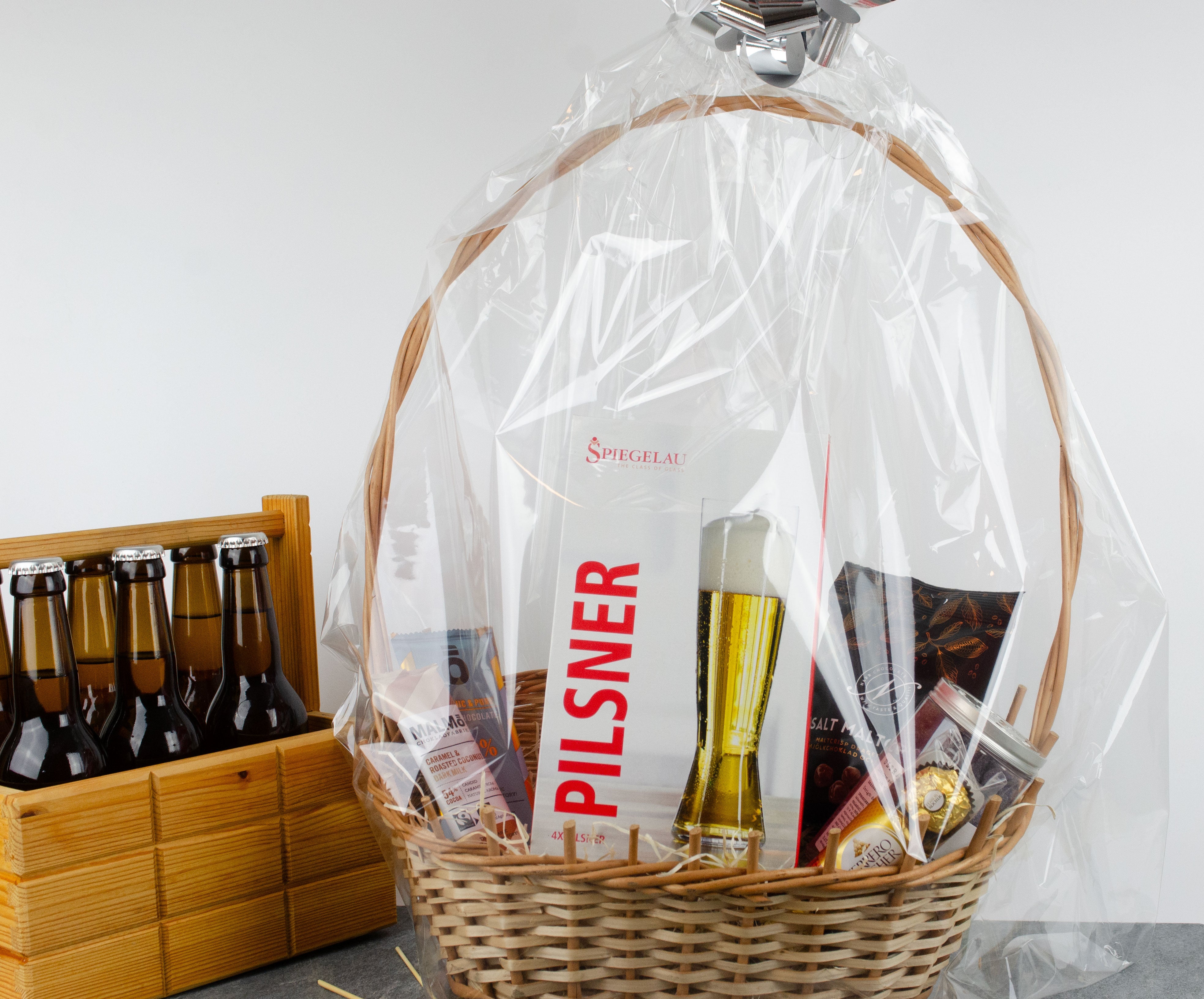 Presentkorg till ölälskaren Pilsner - Avtackningspresent