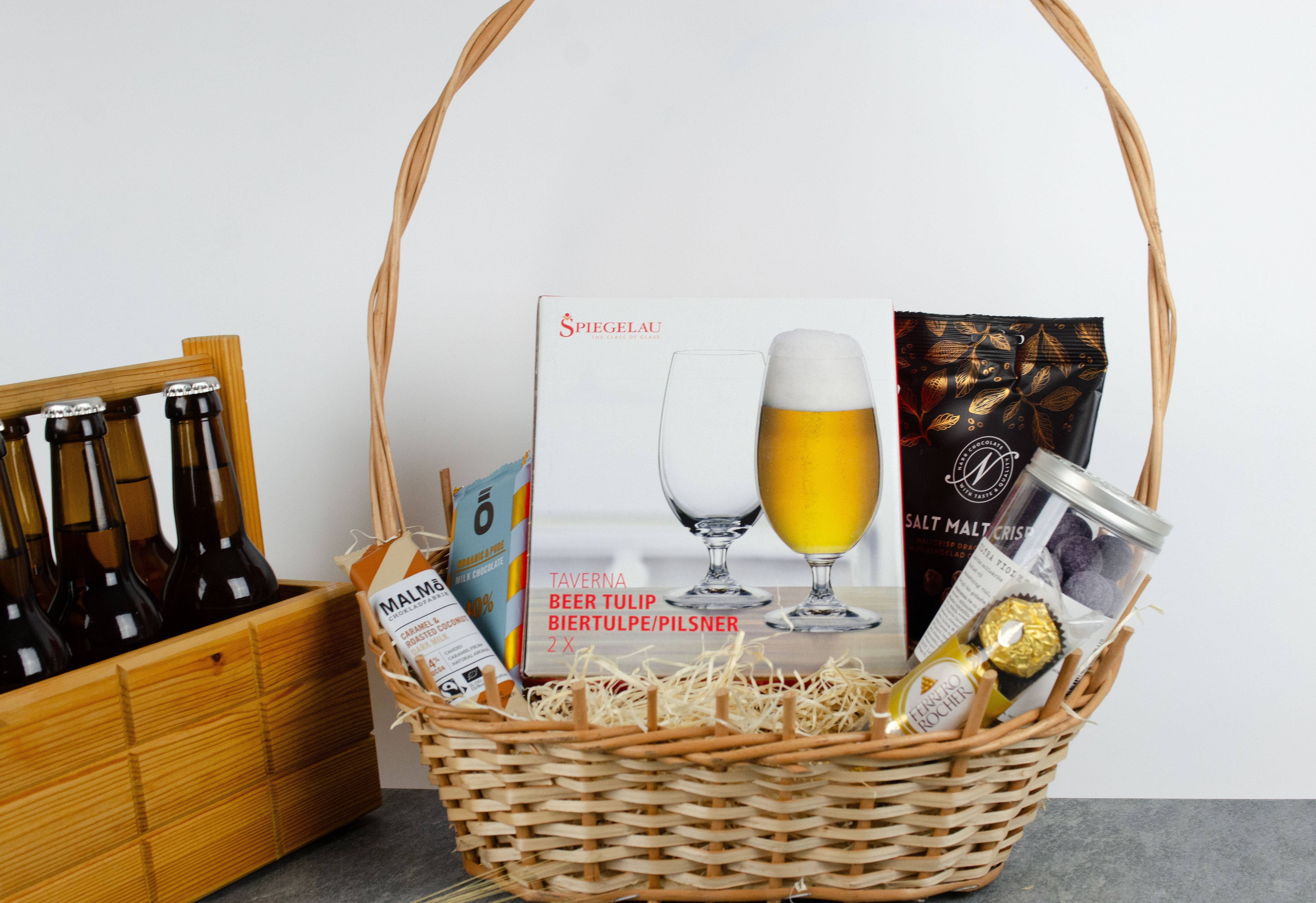 Presentkorg till ölälskaren Pilsner - Avtackningspresent