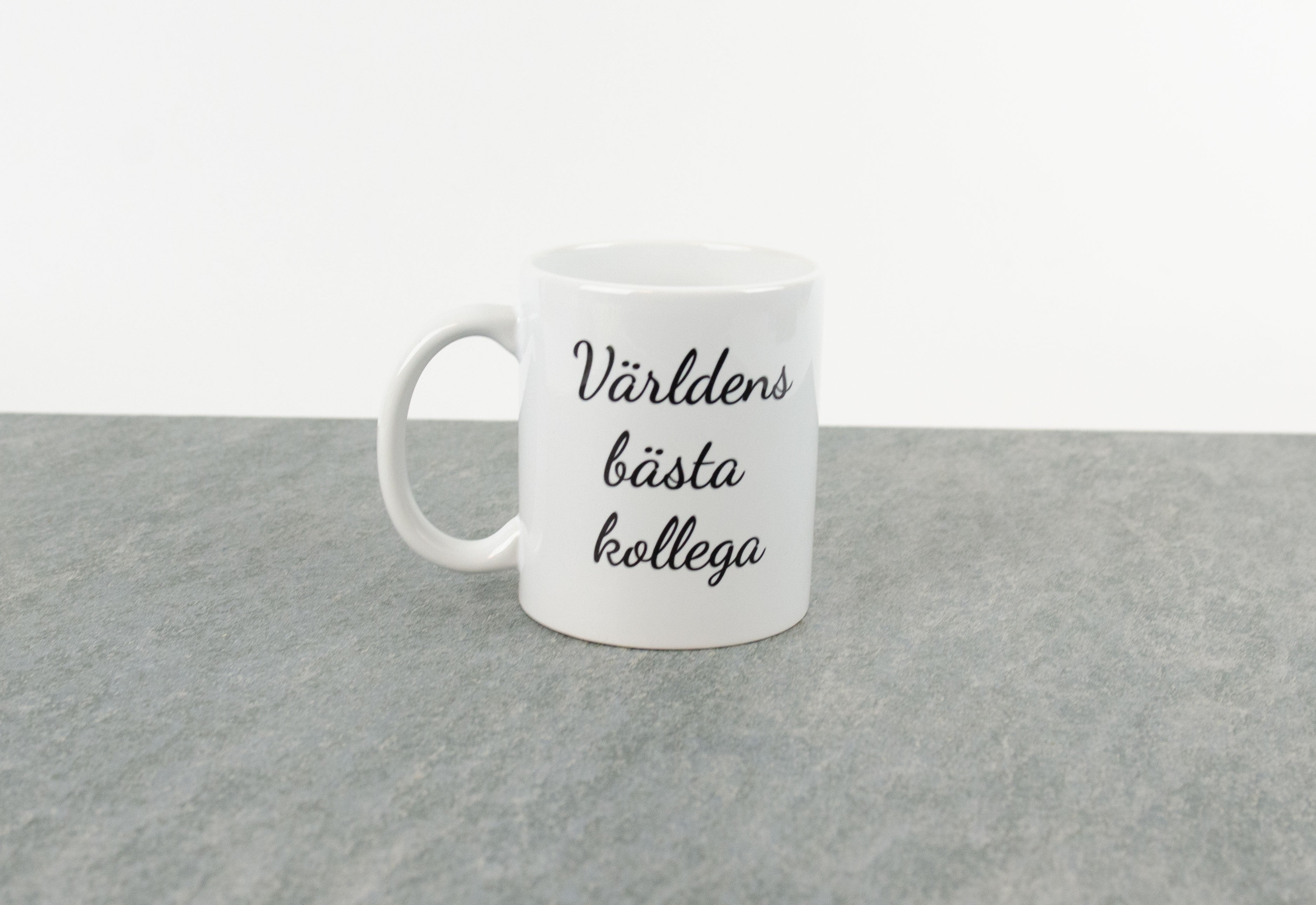 Present till kollega "Världens bästa kollega" kaffekopp