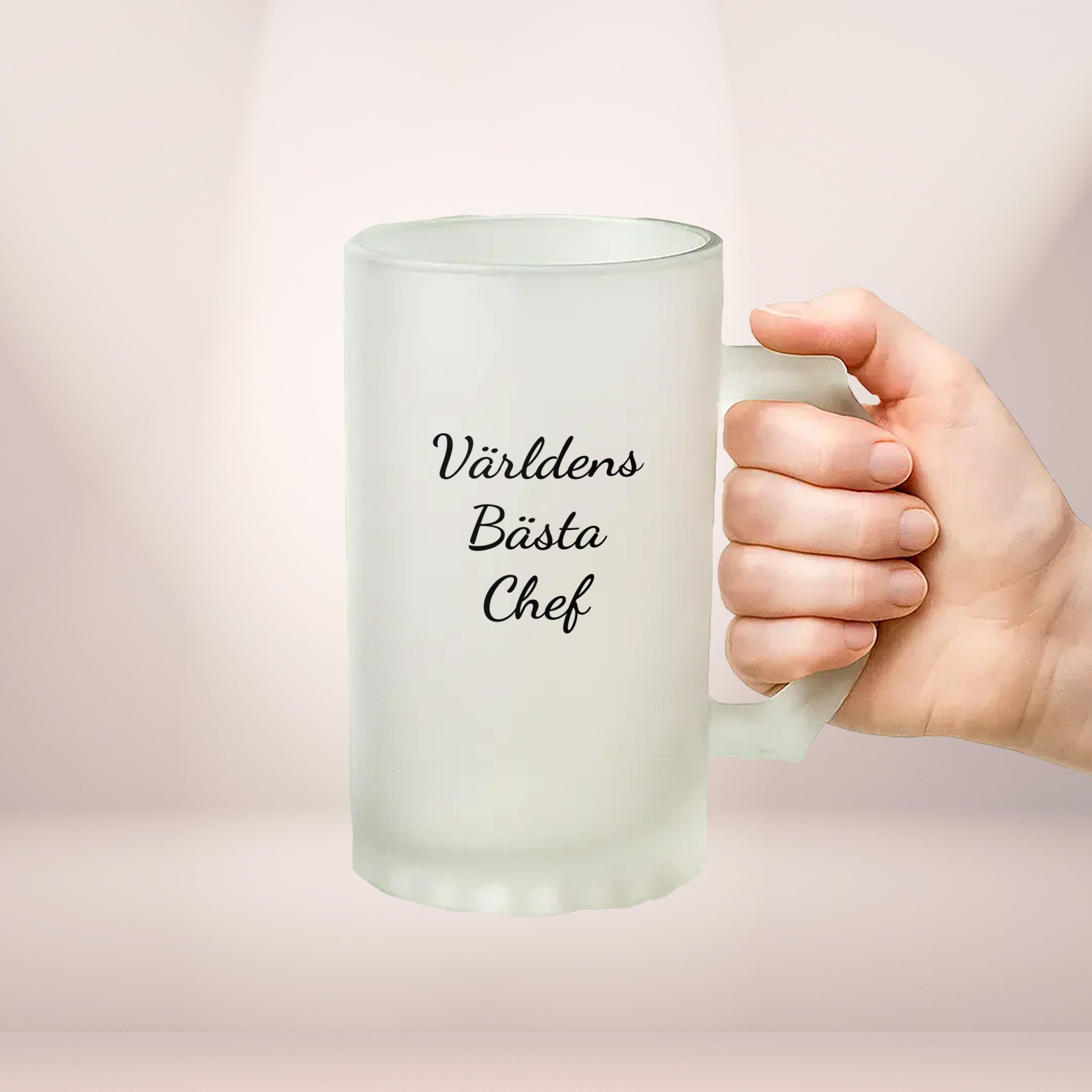 Världens bästa chef | Ölglas