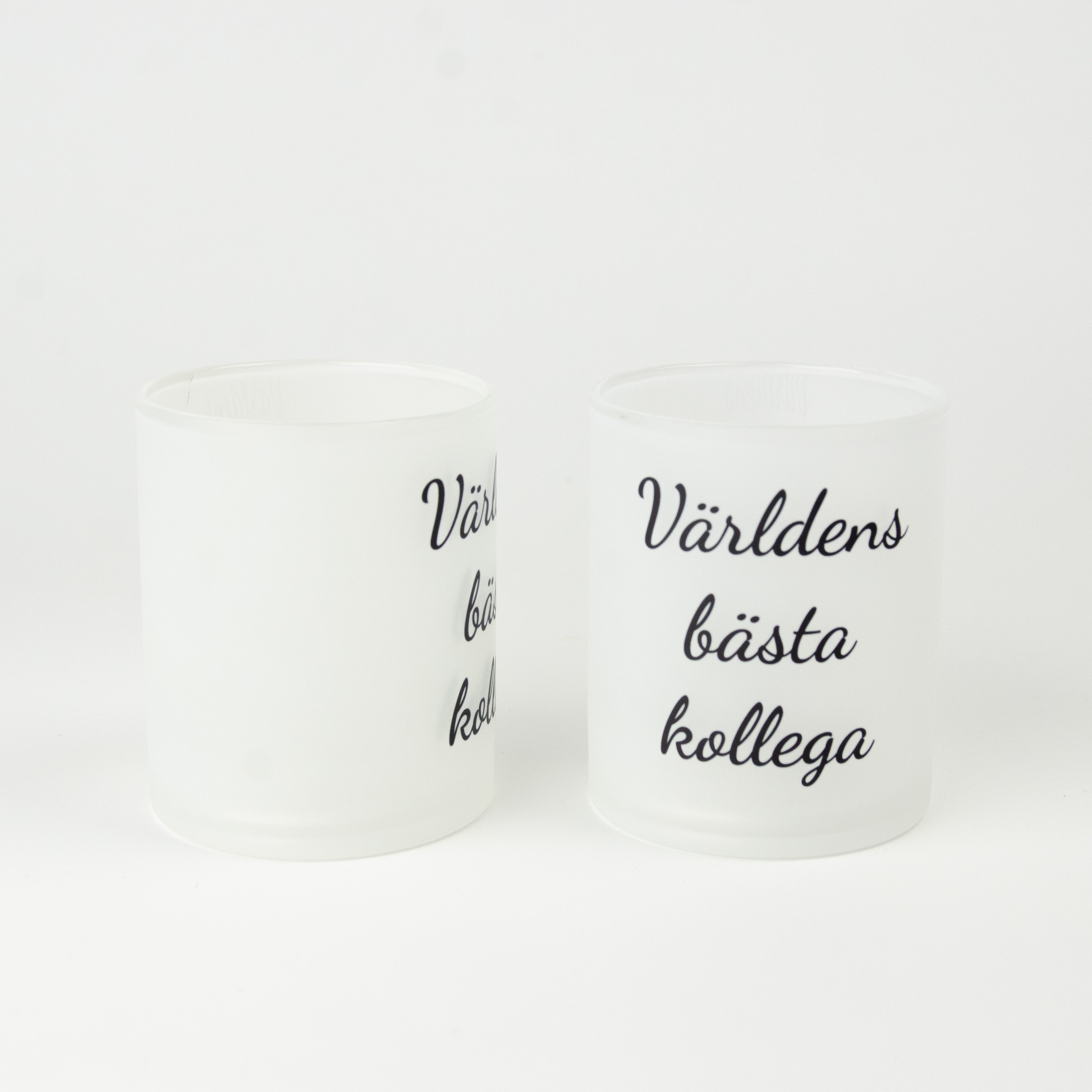 Ljuslykta till kollega  | Världens bästa kollega  | 2-pack