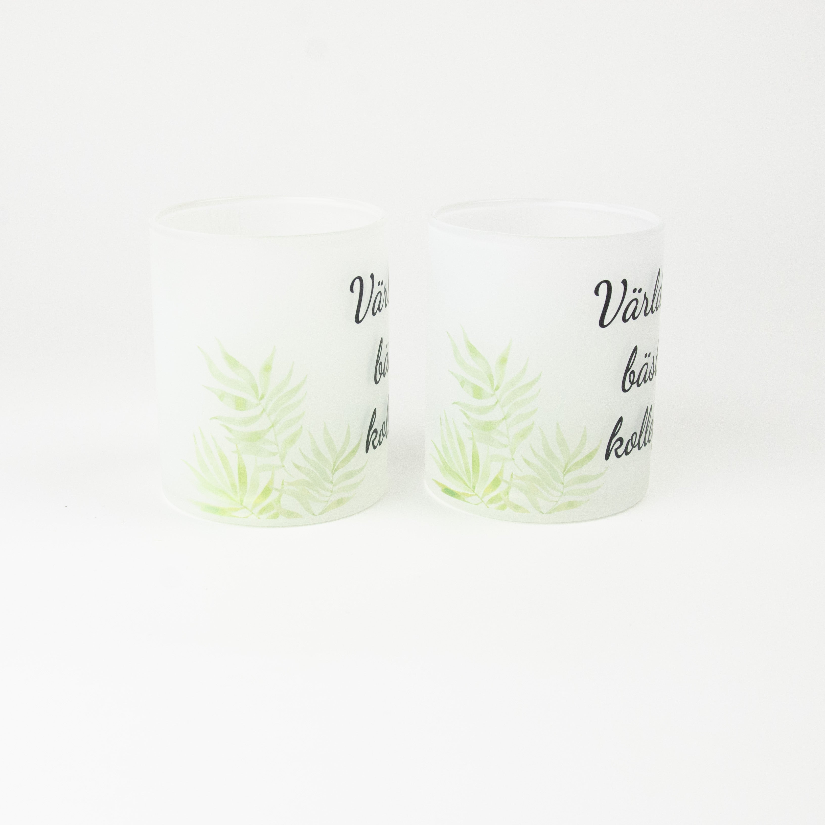 Ljuslykta till kollega  | Världens bästa kollega  | 2-pack