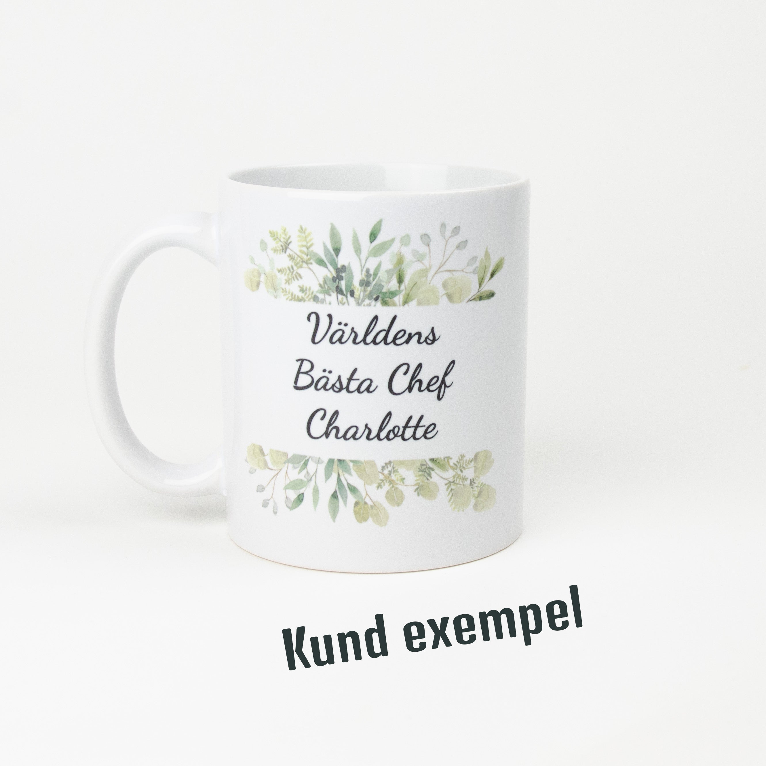 Kaffekopp till chef | Världens bästa chef med eget namn