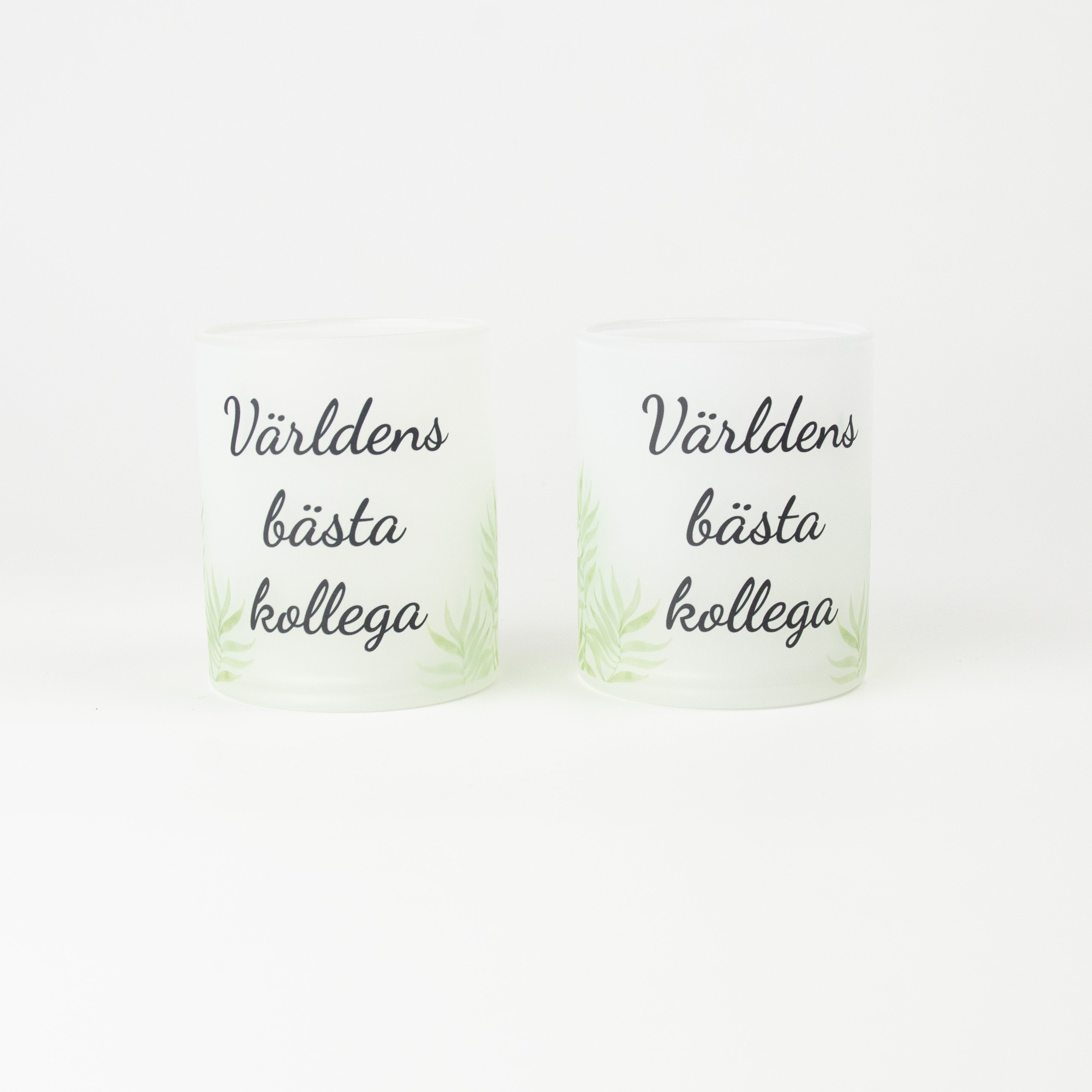 Ljuslykta till kollega  | Världens bästa kollega  | 2-pack