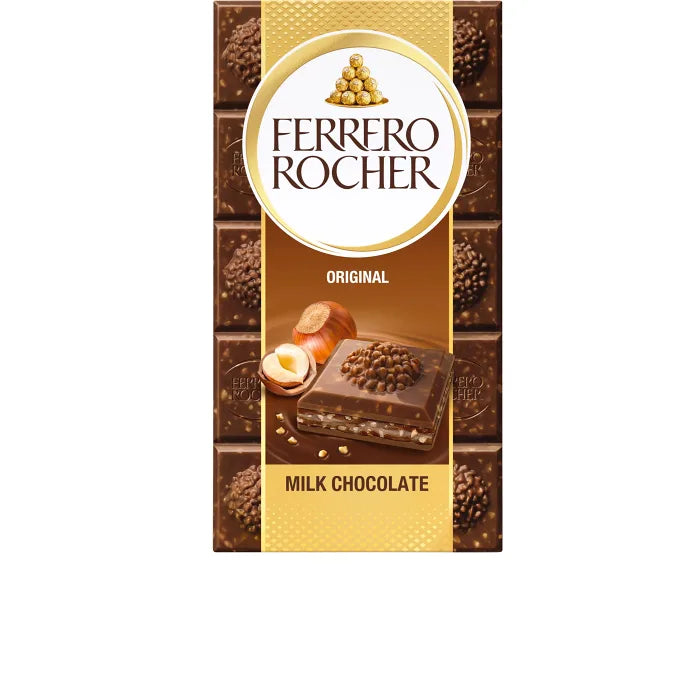 Ferrero Rocher Tablet Mjölkchoklad 90g